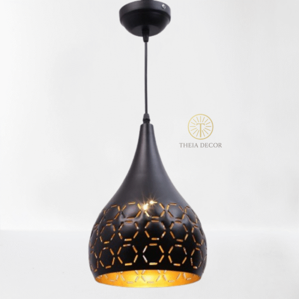 Theia Decor's Midnight Hive Pendant Lamp